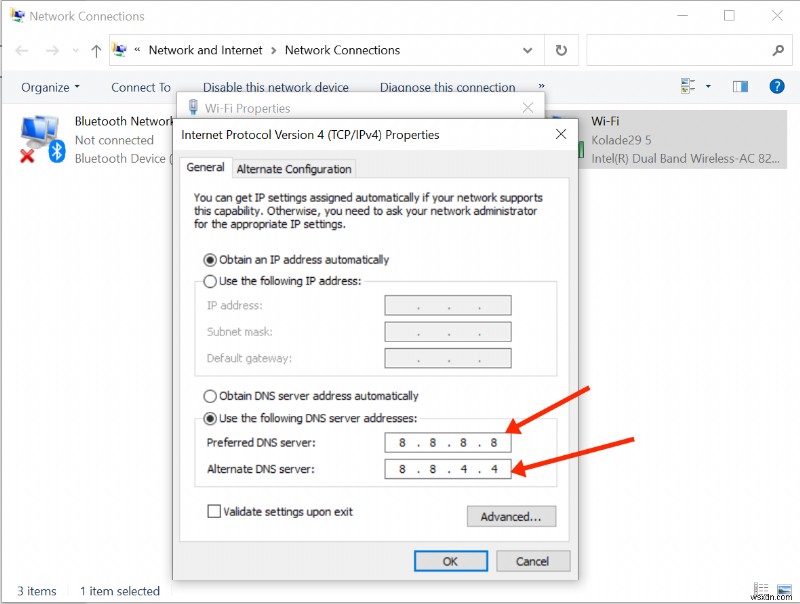 เซิร์ฟเวอร์ DNS ไม่ตอบสนอง – บริการ DNS ล้มเหลว [แก้ไขแล้ว] 