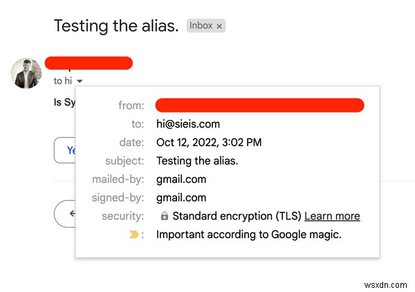 Email Alias ​​– วิธีตั้งค่าอีเมลแบบมืออาชีพฟรี 