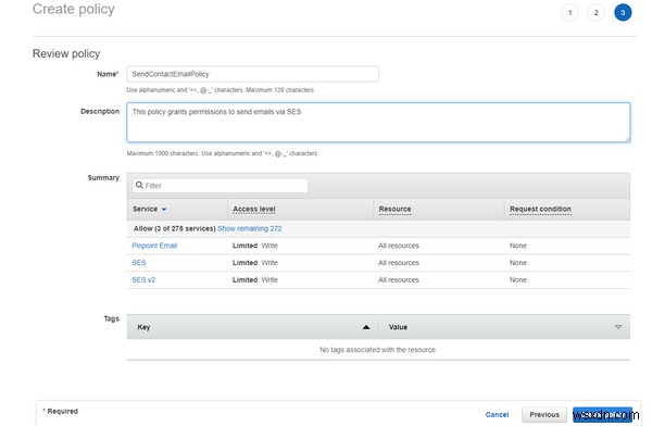 วิธีรับอีเมลจากไซต์ของคุณ ติดต่อเรา แบบฟอร์มโดยใช้ AWS SES, Lambda และ API Gateway 