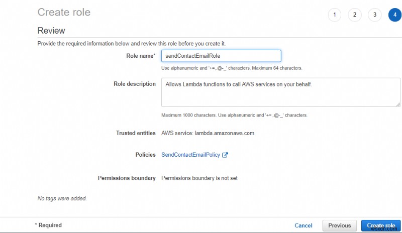 วิธีรับอีเมลจากไซต์ของคุณ ติดต่อเรา แบบฟอร์มโดยใช้ AWS SES, Lambda และ API Gateway 