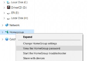 วิธีค้นหาหรือเปลี่ยนรหัสผ่านโฮมกรุ๊ปใน Windows 10