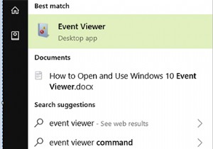 วิธีการเปิดและใช้งาน Windows 10 Event Viewer