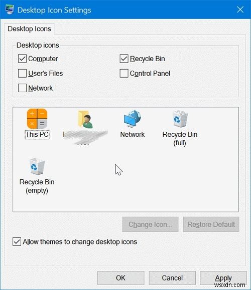 วิธีการเพิ่ม เปลี่ยน ลบ และคืนค่าไอคอนเดสก์ท็อปใน Windows 10