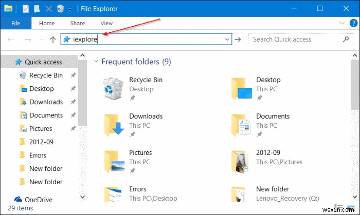 5 วิธียอดนิยมในการเปิด Windows 10 Explorer