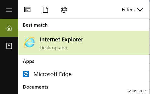 วิธีค้นหาและเปิดใช้ Internet Explorer 11 บน Windows 10