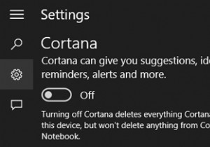 วิธีปิดใช้งานการรวบรวมข้อมูลส่วนบุคคลใน Cortana บน Windows