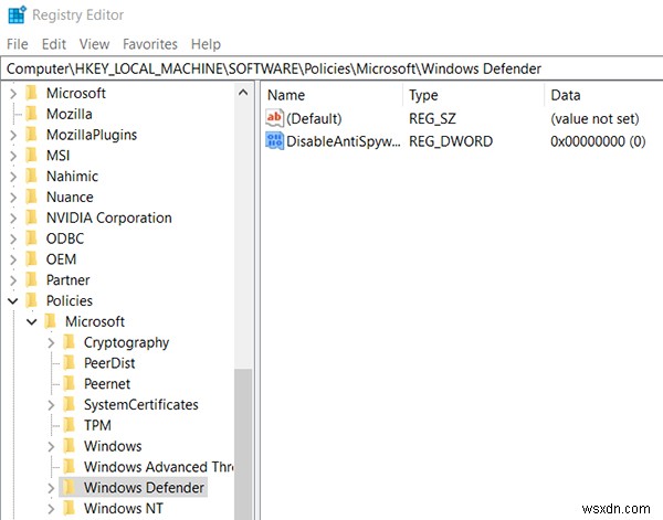 สามวิธีในการปิด Windows Defender ใน Windows 10