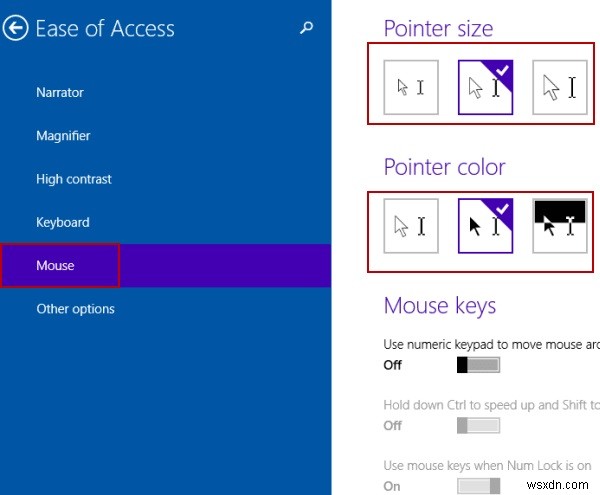 4 วิธีในการเปลี่ยนขนาดและสีของตัวชี้เมาส์ใน Windows 10