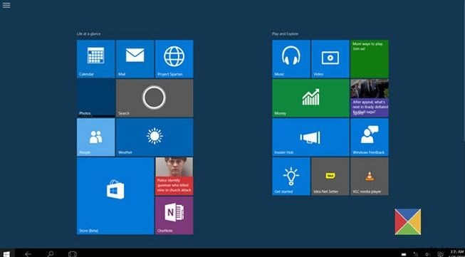 วิธีทำให้ Windows 10 เริ่มระบบเพื่อเริ่มหน้าจอแทนเมนูเริ่ม
