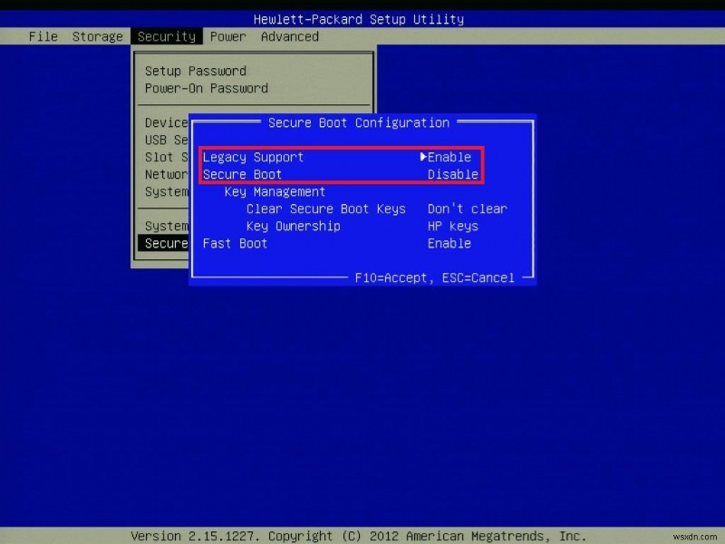 วิธีการกู้คืน/รีเซ็ตรหัสผ่านสำหรับเข้าสู่ระบบบนคอมพิวเตอร์ HP ที่ใช้ UEFI
