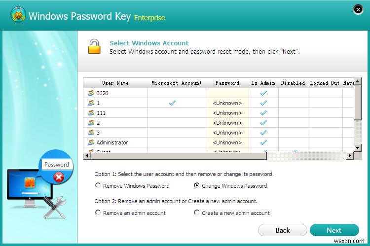ไม่มีดิสก์รีเซ็ตรหัสผ่านเมื่อคุณลืมรหัสผ่านสำหรับเข้าสู่ระบบใน Windows 10