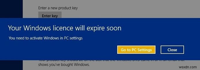 วิธีแก้ไข “ใบอนุญาต Windows ของคุณจะหมดอายุเร็วๆ นี้” ใน Windows 10