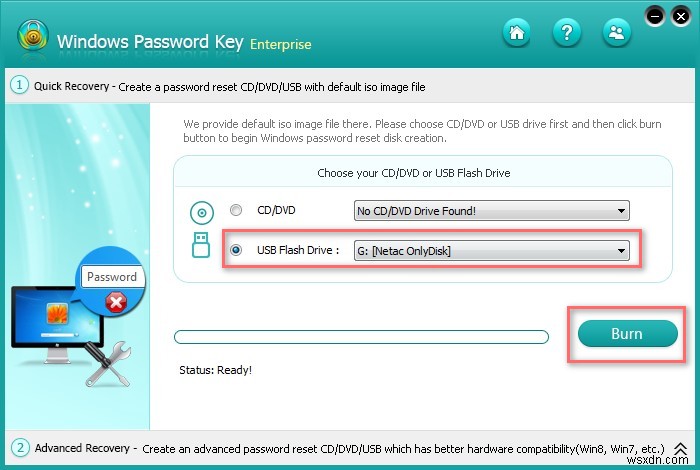 วิธีสร้าง Windows 10 รหัสผ่านรีเซ็ต USB/CD ด้วย ISO