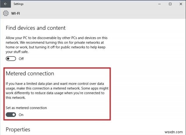 [แก้ไข] Windows 10 Metered Connection หายไป วิธีแก้ไข