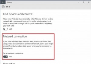 [แก้ไข] Windows 10 Metered Connection หายไป วิธีแก้ไข
