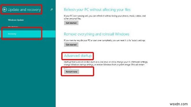 วิธีการที่รวดเร็วและง่ายดาย:ปิดใช้งาน UEFI Secure Boot ใน Windows 8.1/8