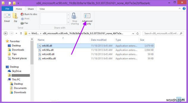 วิธีการเพิ่ม Take Ownership to Context Menu ใน Windows 8.1/8