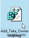 วิธีการเพิ่ม Take Ownership to Context Menu ใน Windows 8.1/8