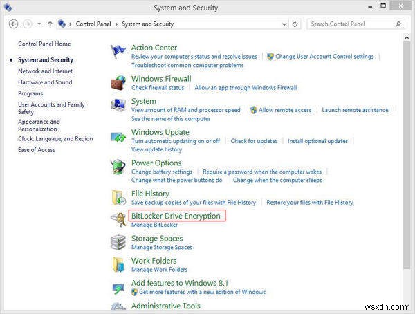 วิธีปิดการใช้งาน BitLocker บน Windows 8.1/8