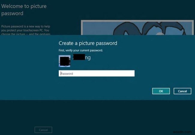 วิธีการสร้างรหัสผ่านรูปภาพของ Windows 8