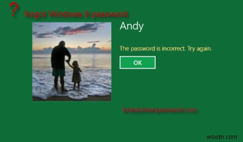 รับความคิดสร้างสรรค์และเคล็ดลับหากลืมรหัสผ่าน Windows 8