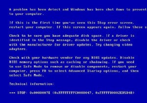 วิธีแก้ไขรหัสข้อผิดพลาดการหยุด 0x0000007E บน Windows 7