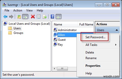 ลืมรหัสผ่าน Windows? คำแนะนำสำหรับการรีเซ็ตรหัสผ่าน Windows 7 Ultimate