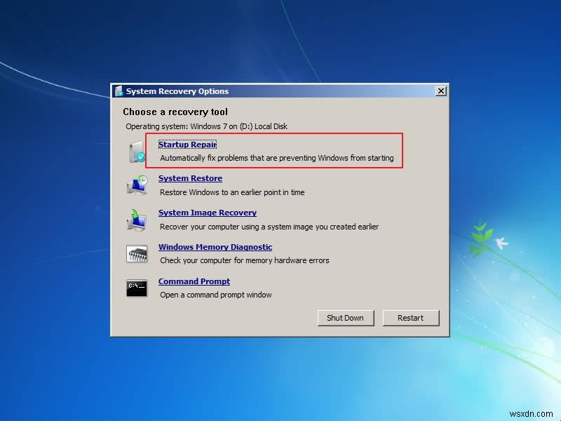 Windows 7 Ntldr หายไป วิธีแก้ไข