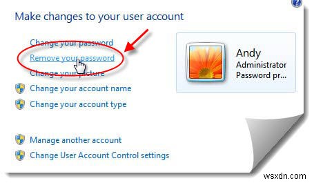 วิธีลบรหัสผ่านสำหรับเข้าสู่ระบบ Windows 7