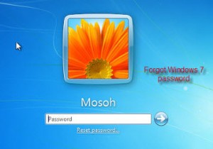 วิธีรีเซ็ตรหัสผ่าน Windows 7 จากพรอมต์คำสั่ง