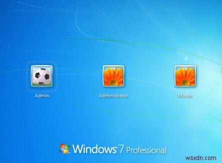 วิธีแบ่งรหัสผ่าน Windows 7 จากเซฟโหมด