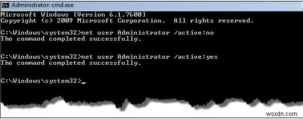 วิธีการสร้างบัญชีผู้ดูแลระบบใน Windows 7