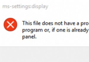 วิธีแก้ไข MS-SETTINGS DISPLAY ไฟล์นี้ไม่มีโปรแกรมที่เกี่ยวข้อง (Windows 10)