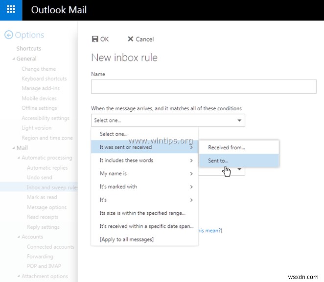 วิธีปิดใช้งานตัวกรองอีเมลขยะในจดหมาย Outlook (Outlook.com, Office365)