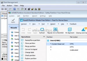 วิธีการปรับขนาดพาร์ติชั่นใน Windows