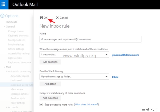 วิธีปิดใช้งานตัวกรองอีเมลขยะในจดหมาย Outlook (Outlook.com, Office365)