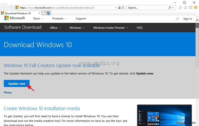 แก้ไข:อัปเดต Windows 10 1709 ไม่สำเร็จ (แก้ไขแล้ว)