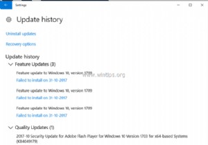 แก้ไข:อัปเดต Windows 10 1709 ไม่สำเร็จ (แก้ไขแล้ว)