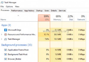 วิธีแก้ปัญหาการใช้งาน CPU สูงของ Windows 10