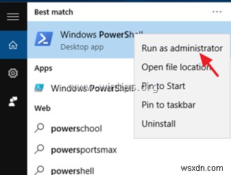 วิธีดูแอปและแพ็คเกจที่ติดตั้งทั้งหมดใน Windows 10, 8.1, 8 จาก PowerShell
