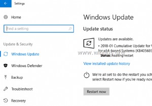 วิธีแก้ไขปัญหาการอัปเดต Windows 10