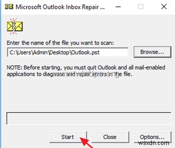 แก้ไข:ปฏิเสธการเข้าถึงไฟล์ Outlook ไม่สามารถเปิด PST หรือนำเข้าไฟล์ PST (แก้ไขแล้ว)