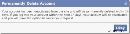 วิธีปิดใช้งานหรือลบบัญชี Facebook