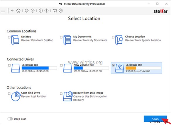 กู้คืนข้อมูลจากฮาร์ดดิสก์ RAW, ดิสก์ USB, การ์ด SD (วิธีการ)