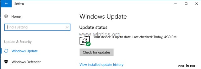 วิธีปิดการอัปเดต Windows 10 อย่างถาวร