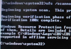 แก้ไข Windows Resource Protection พบไฟล์ที่เสียหาย แต่ไม่สามารถแก้ไขได้ (Windows 10/8/7) 