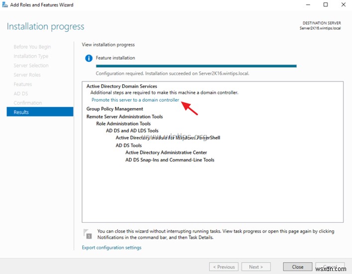 วิธีการโยกย้าย Active Directory Server 2003 ไปยัง Active Directory Server 2016 ทีละขั้นตอน