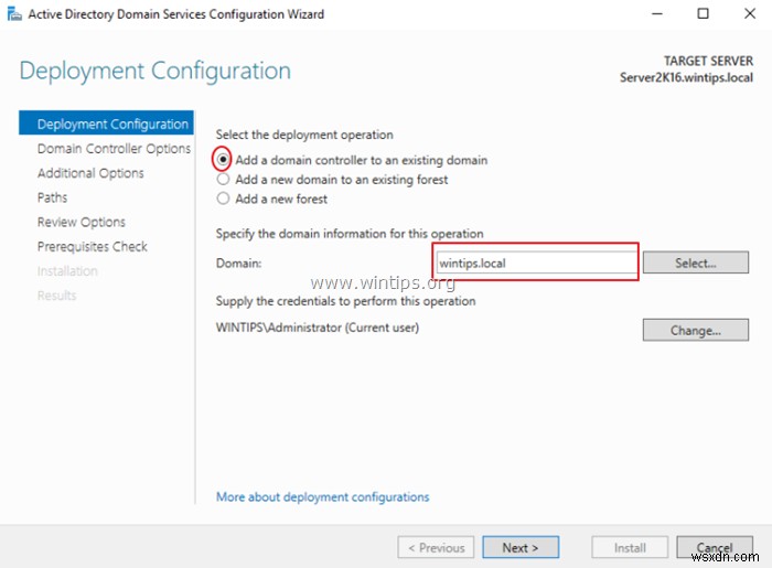 วิธีการโยกย้าย Active Directory Server 2003 ไปยัง Active Directory Server 2016 ทีละขั้นตอน