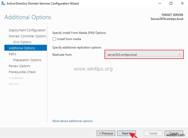 วิธีการโยกย้าย Active Directory Server 2003 ไปยัง Active Directory Server 2016 ทีละขั้นตอน