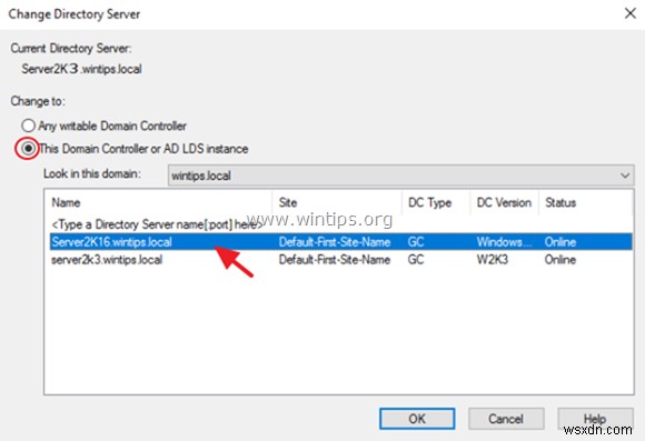 วิธีการโยกย้าย Active Directory Server 2003 ไปยัง Active Directory Server 2016 ทีละขั้นตอน